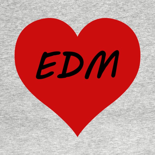 EDM Love Classic Heart by SpotterArt